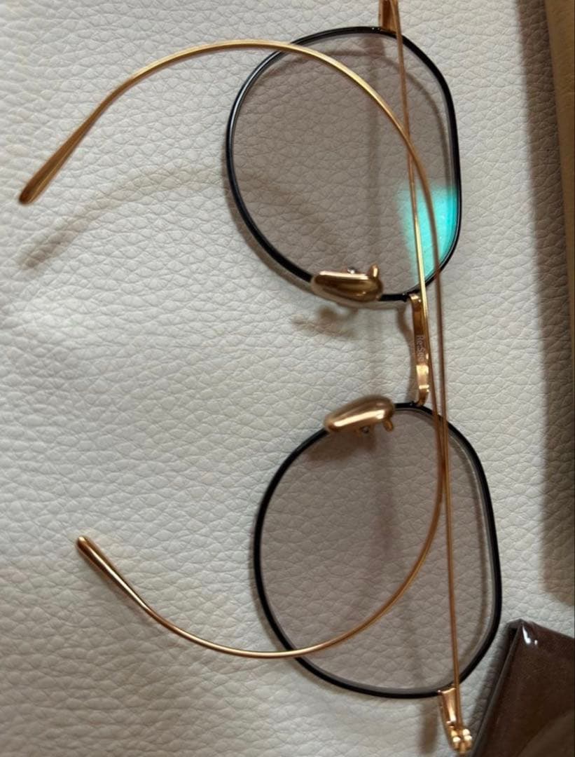 【美品】Re:See vival/Black&Redgold ローズグレー25%