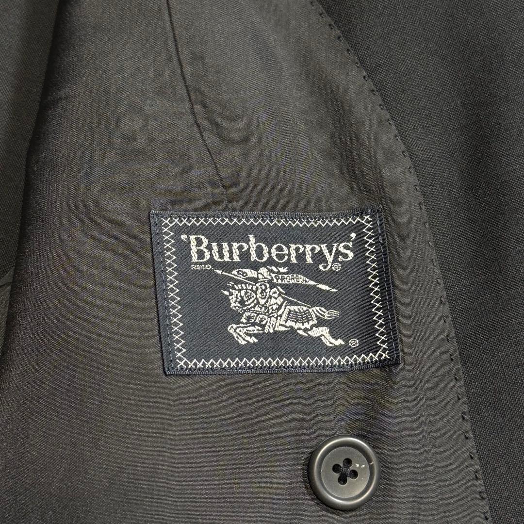 極美品 BURBERRYS テーラードジャケット 金ボタン ダークネイビー
