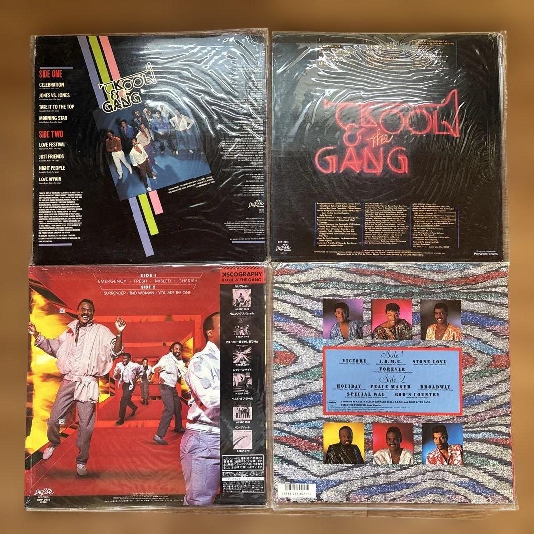 [レコード] KOOL & THE GANG 7枚セット