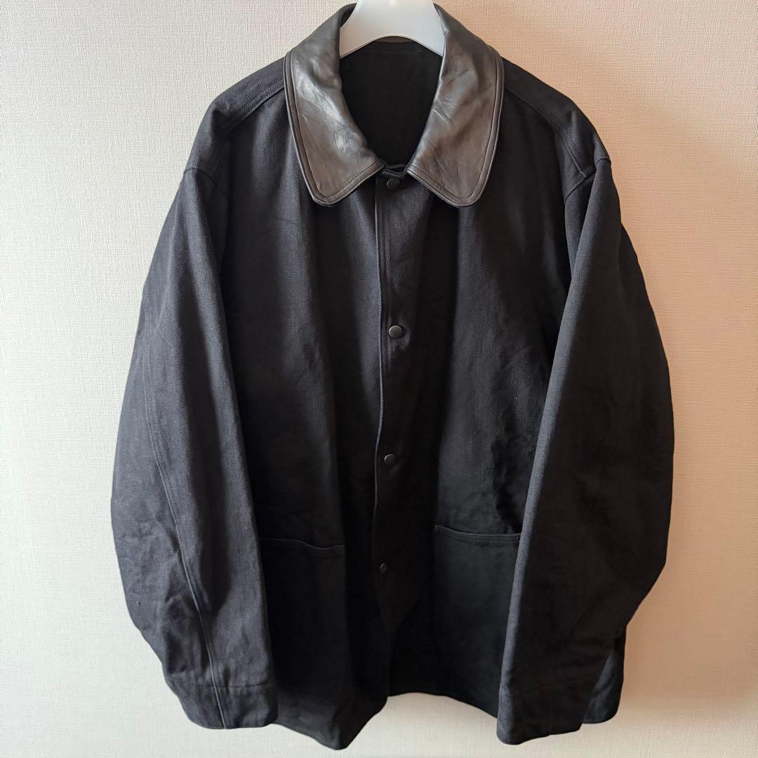 ほ*れ様 24AW comoli デニム/レザー ワークジャケット 3