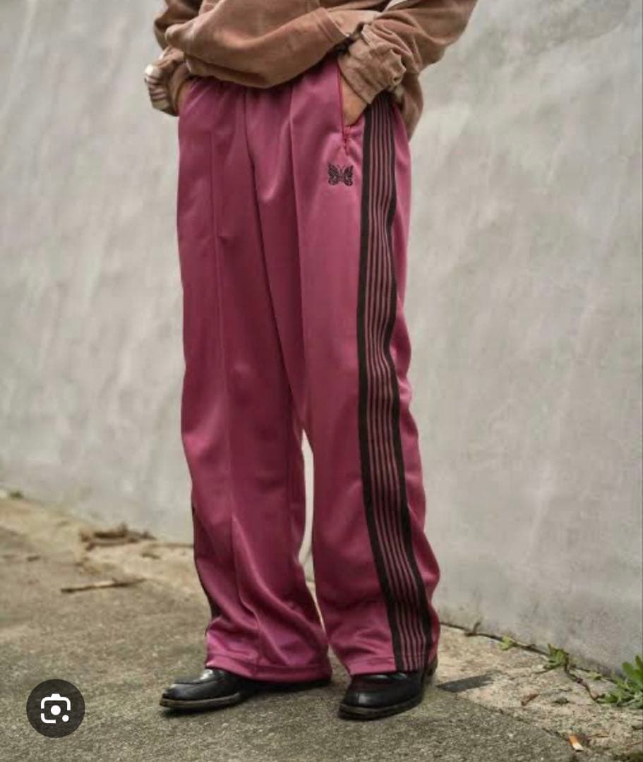 NEEDLES｜TRAINING PANTS ピンク ジャージ S
