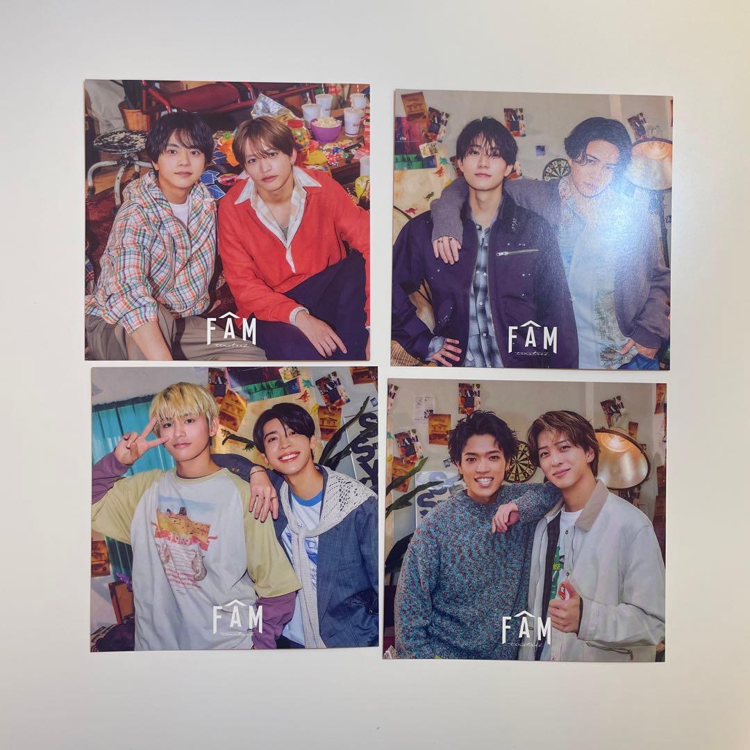 【特典付き】FAM アルバム 4枚セット 未使用