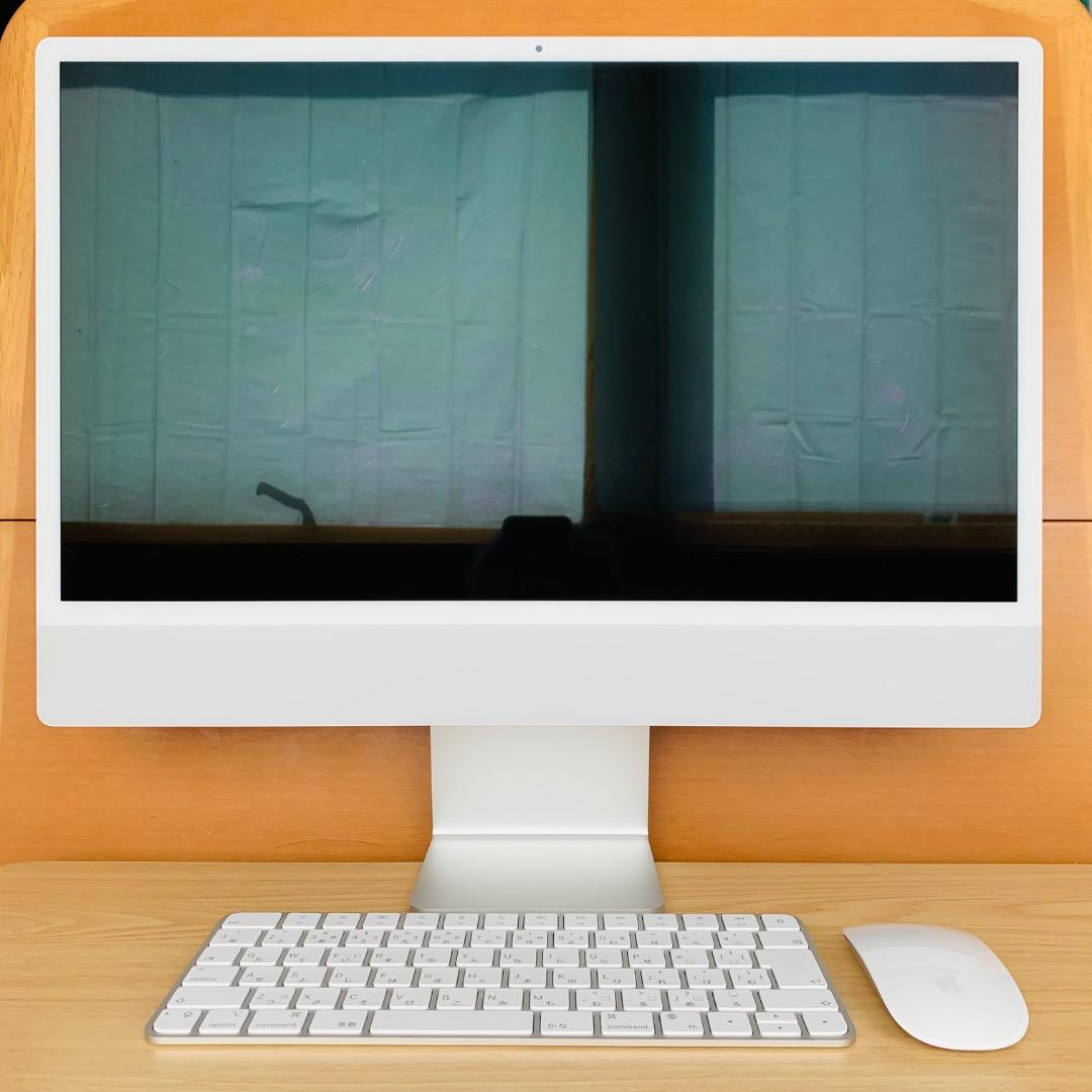 iMac A2874 24インチ 2023 M3 8GB ストレージ256GB