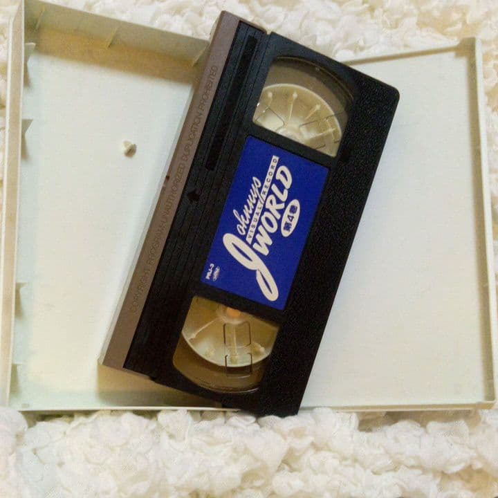 VHS ビデオ　ジャニーズ・ワールド