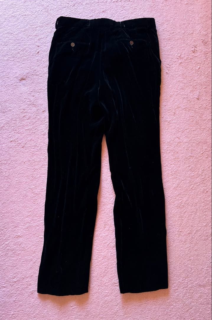 Paul Smith ブラック ベルベット セットアップ