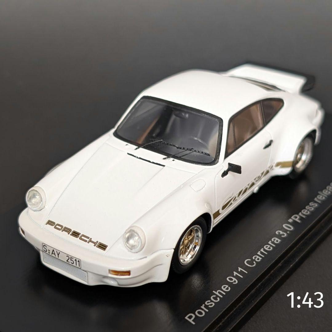スパーク 1/43 ポルシェ 911 カレラ 3.0 プレスリリース 1973