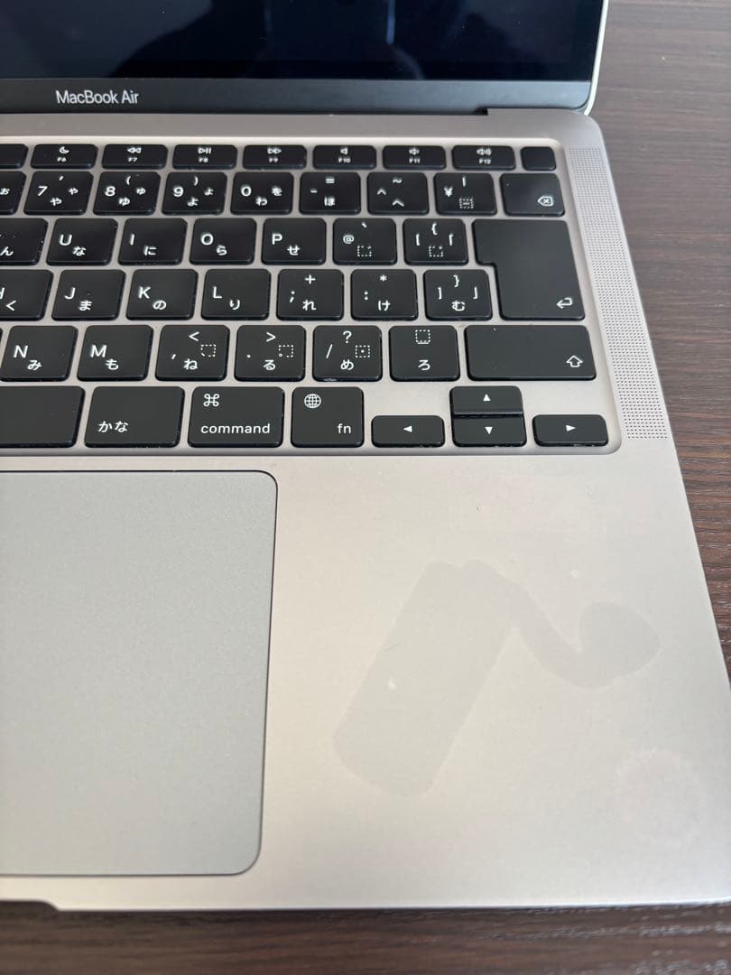 MacBookAir M1 8GB 256GBスペースグレイ本体＋充電器 箱なし