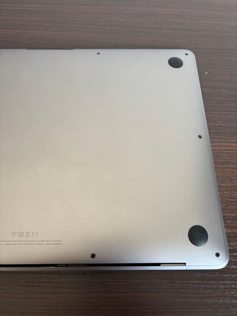 MacBookAir M1 8GB 256GBスペースグレイ本体＋充電器 箱なし