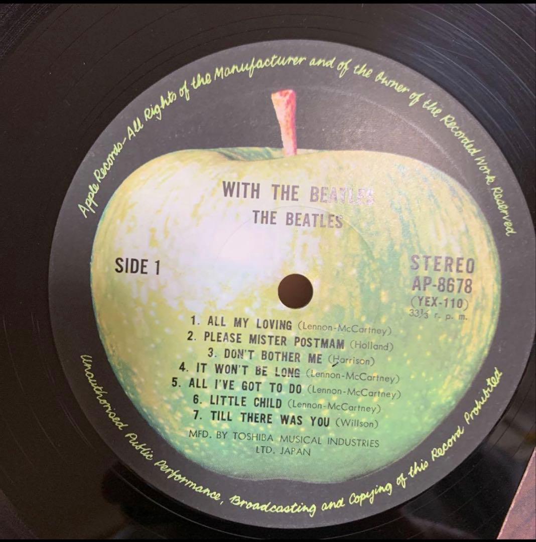 THE BEATLES WITH THE BEATLES LPレコード