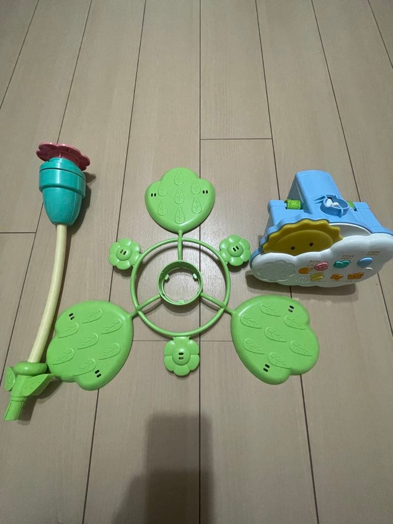 【美品】プーさん えらべる回転 6WAYジムにへんしんメリー