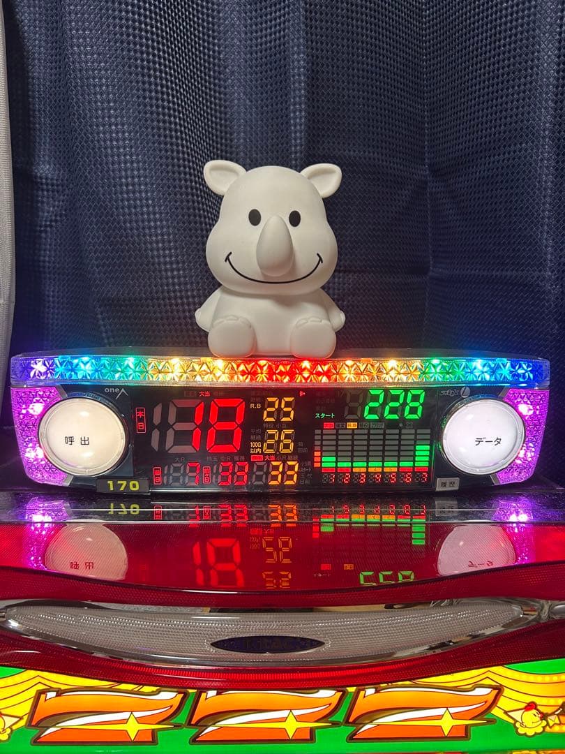 アイムジャグラーEX-グリーンパネル パチスロ 実機 データカウンター付き