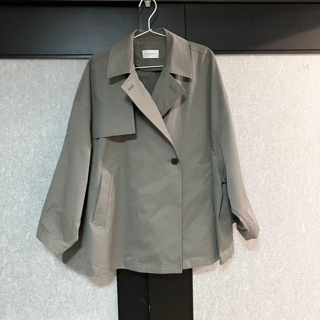 URBANRESEARCH『撥水』new basicミドル丈トレンチテントコート
