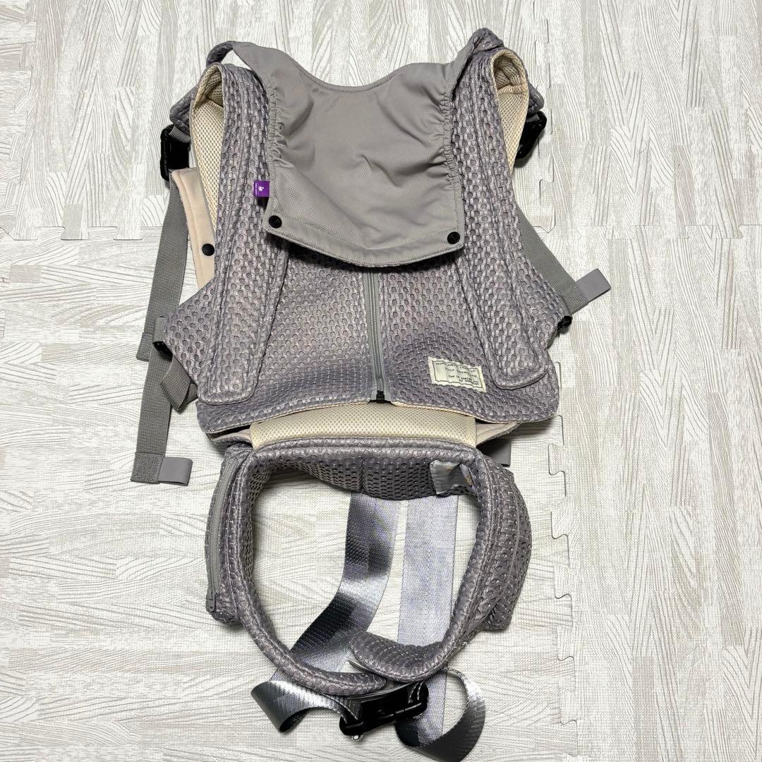 ⭐️美品⭐️bebe swan 抱っこ紐 シルバーグレー