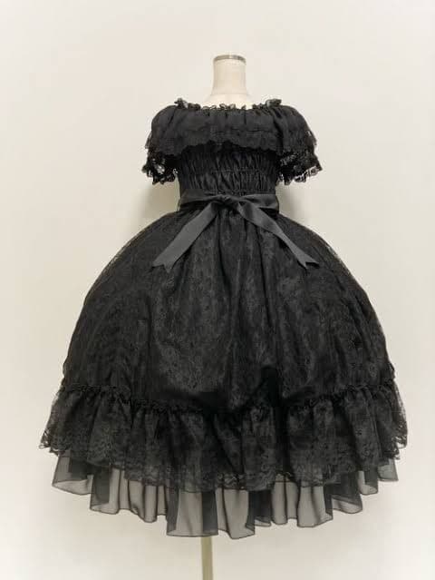 アトリエピエロ Ruined castle dress黒