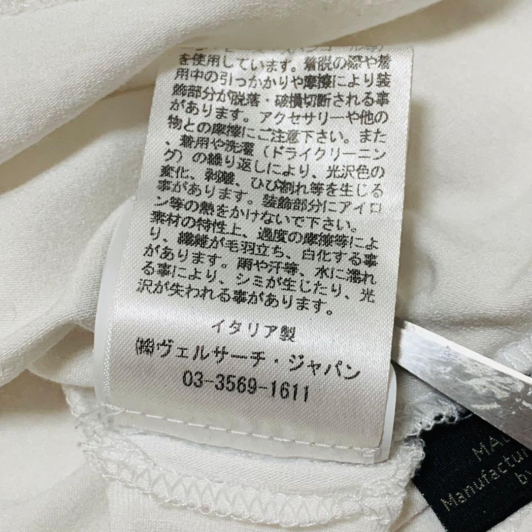 ヴェルサーチ GIANNI期 イタリア製 装飾ロゴTシャツ 42 希少