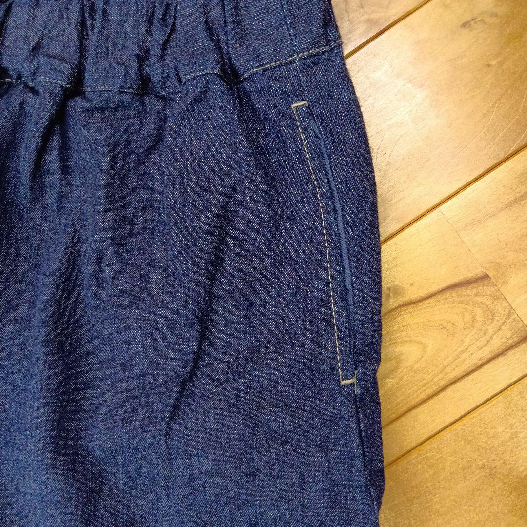 NARU　8ozムラデニムパンツ テーパードパンツ ワイドパンツ　75インディゴ