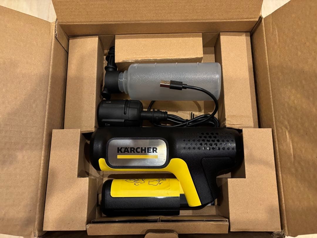 S*9様 KARCHER モバイル高圧ケルヒャー コードレス高圧洗浄機
