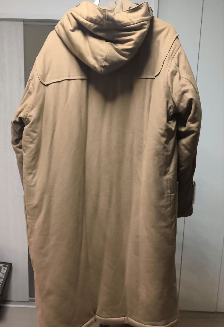 【新品】定価6.2万円 GLOVERALL パデッドダッフルコート キャメル S