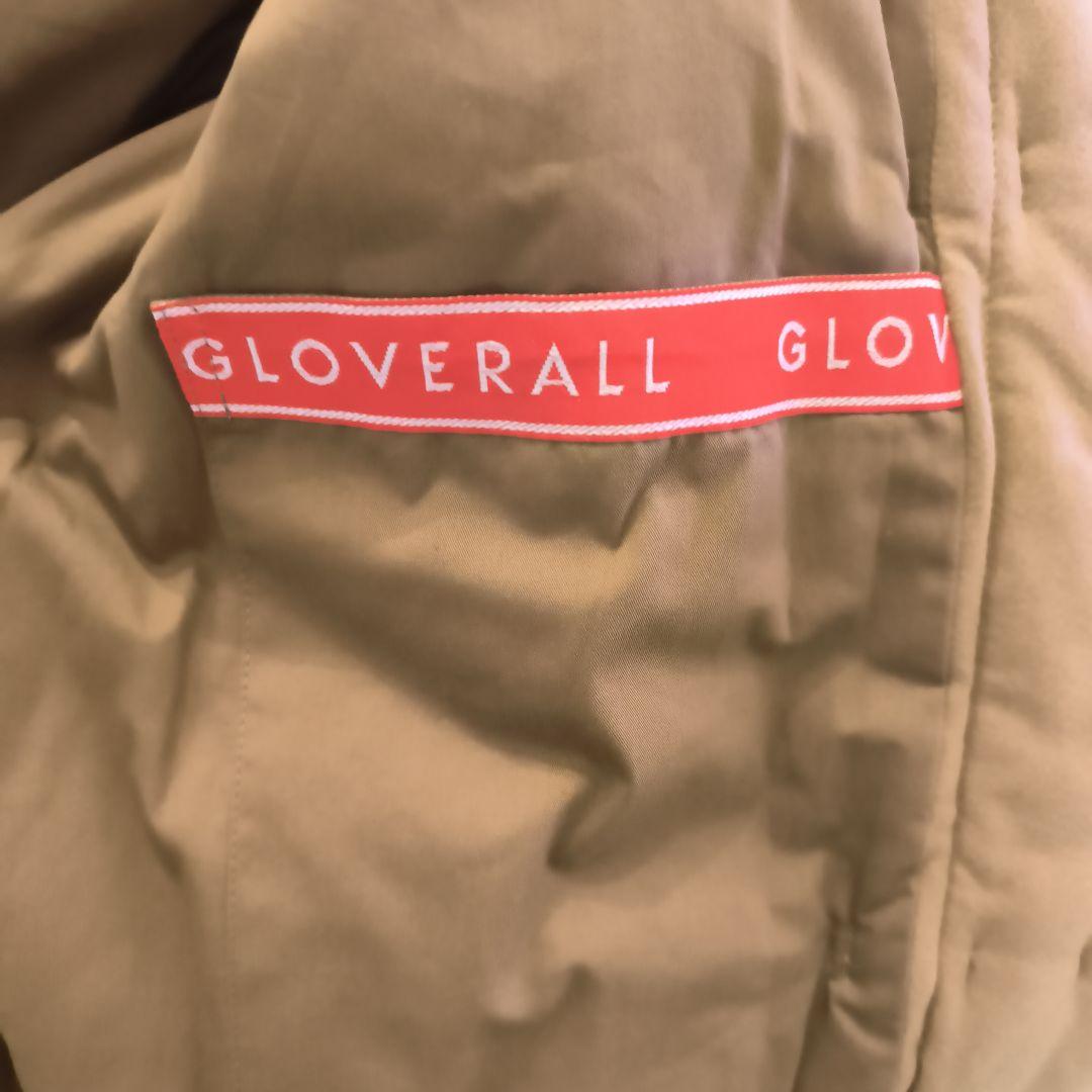 【新品】定価6.2万円 GLOVERALL パデッドダッフルコート キャメル S
