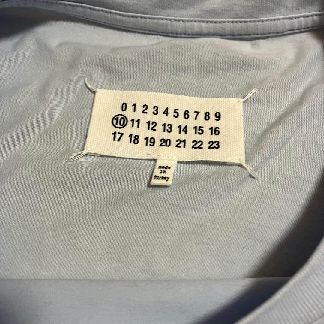 Maison Margiela / コットン Tシャツ ライトブルー