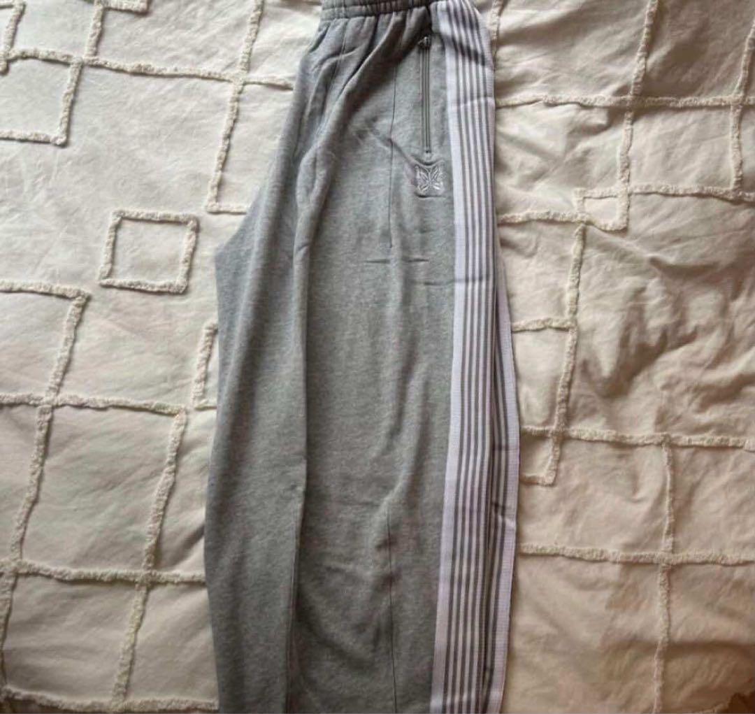 Needles トラックパンツ ヒザデル グレー Sサイズ タグ付き