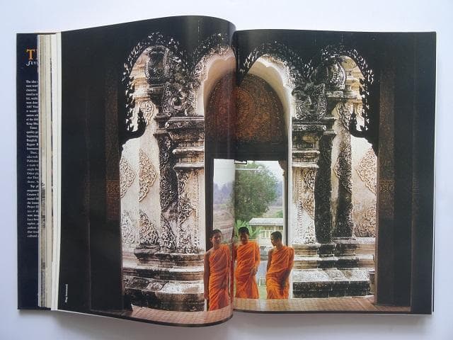 洋書◆タイ写真集 本 王国の7日間 風景 景色 文化