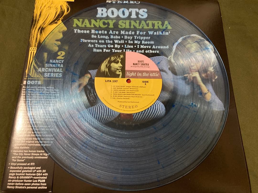 NANCY SINATRA boots 限定LP ナンシーシナトラ