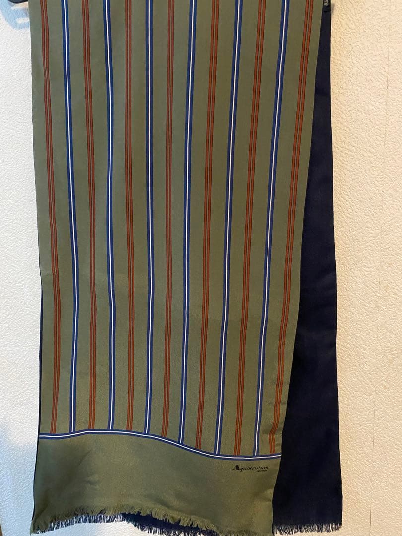 aquascutum 2ウェイマフラー