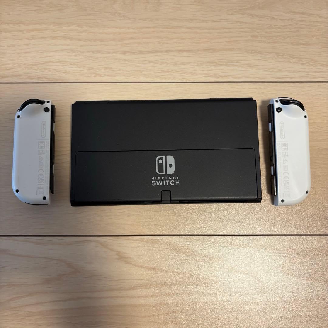 Nintendo Switch 有機ELモデル ホワイト オプション品セット付き