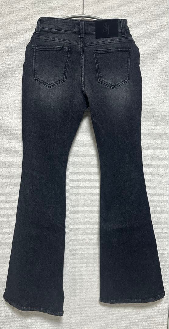 パンツ CAT WASHING DENIM PANTS BLACK SYNERJYN
