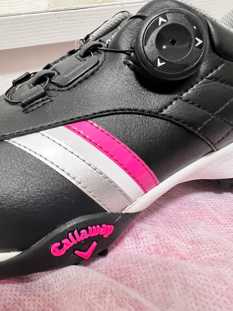 Callaway レディース ゴルフシューズ ダイヤル式 24cm 未使用　値下