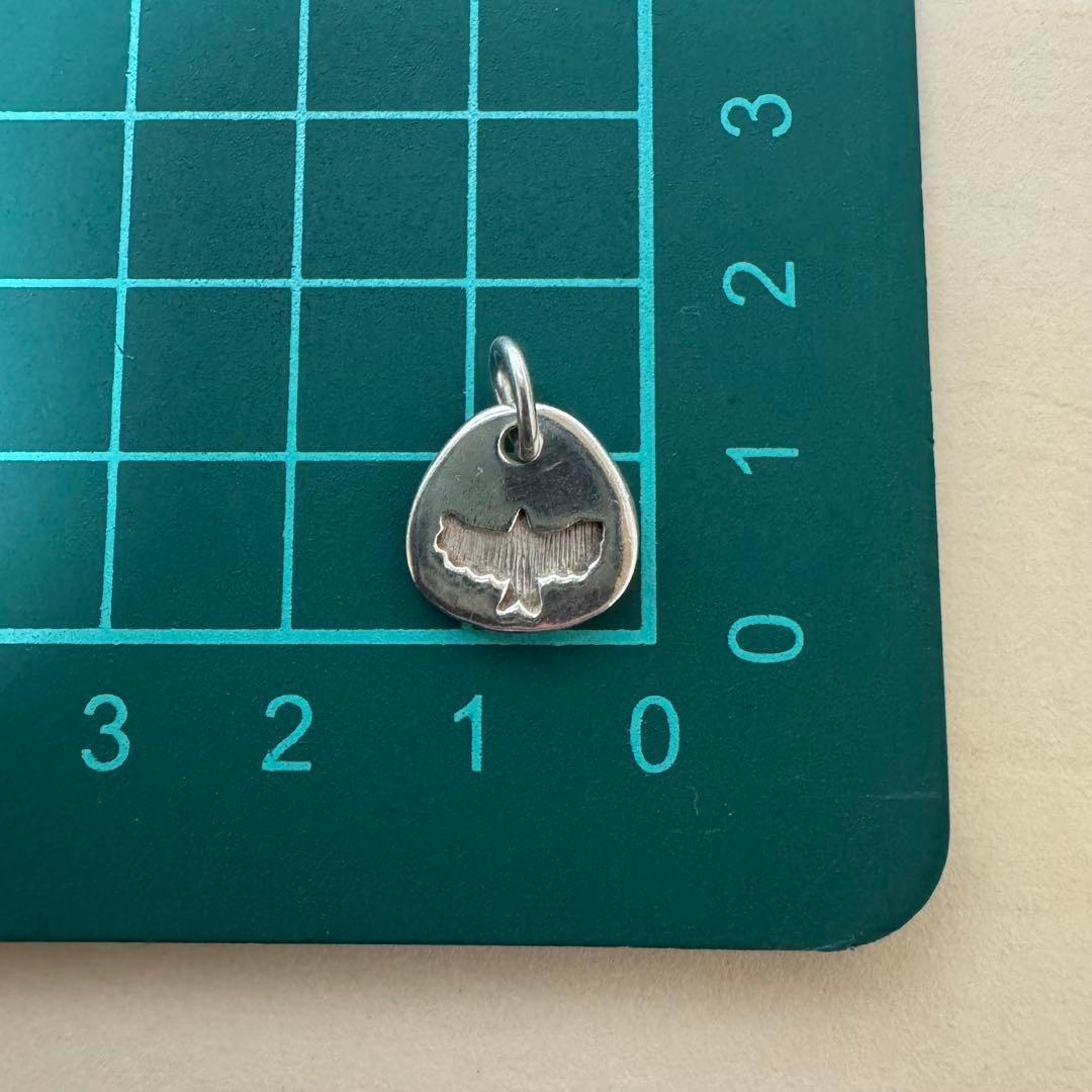 【イーグル silver925】タタキ ネックレストップ