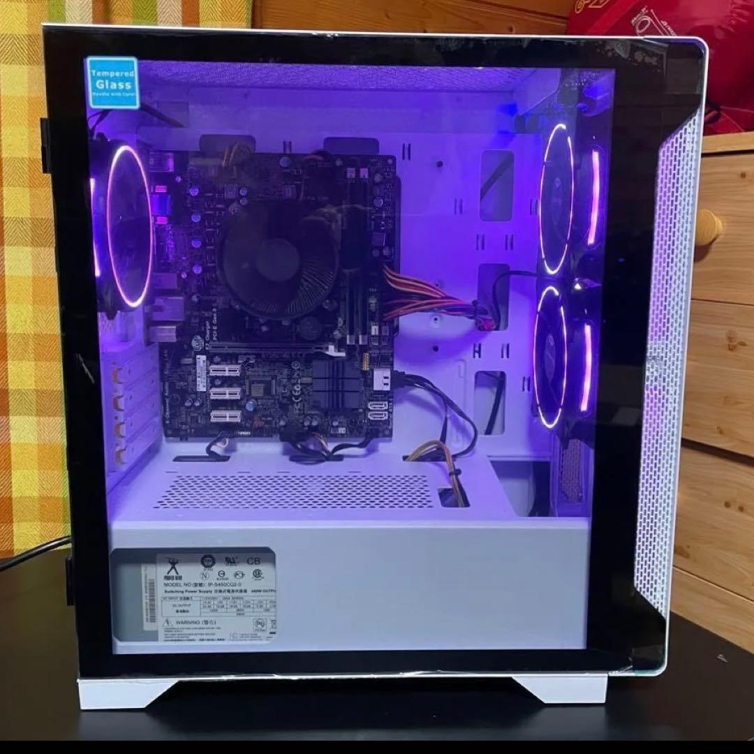 【快適✨️】GTX1660SUPER 搭載 LEDファン 自作ゲーミングPC