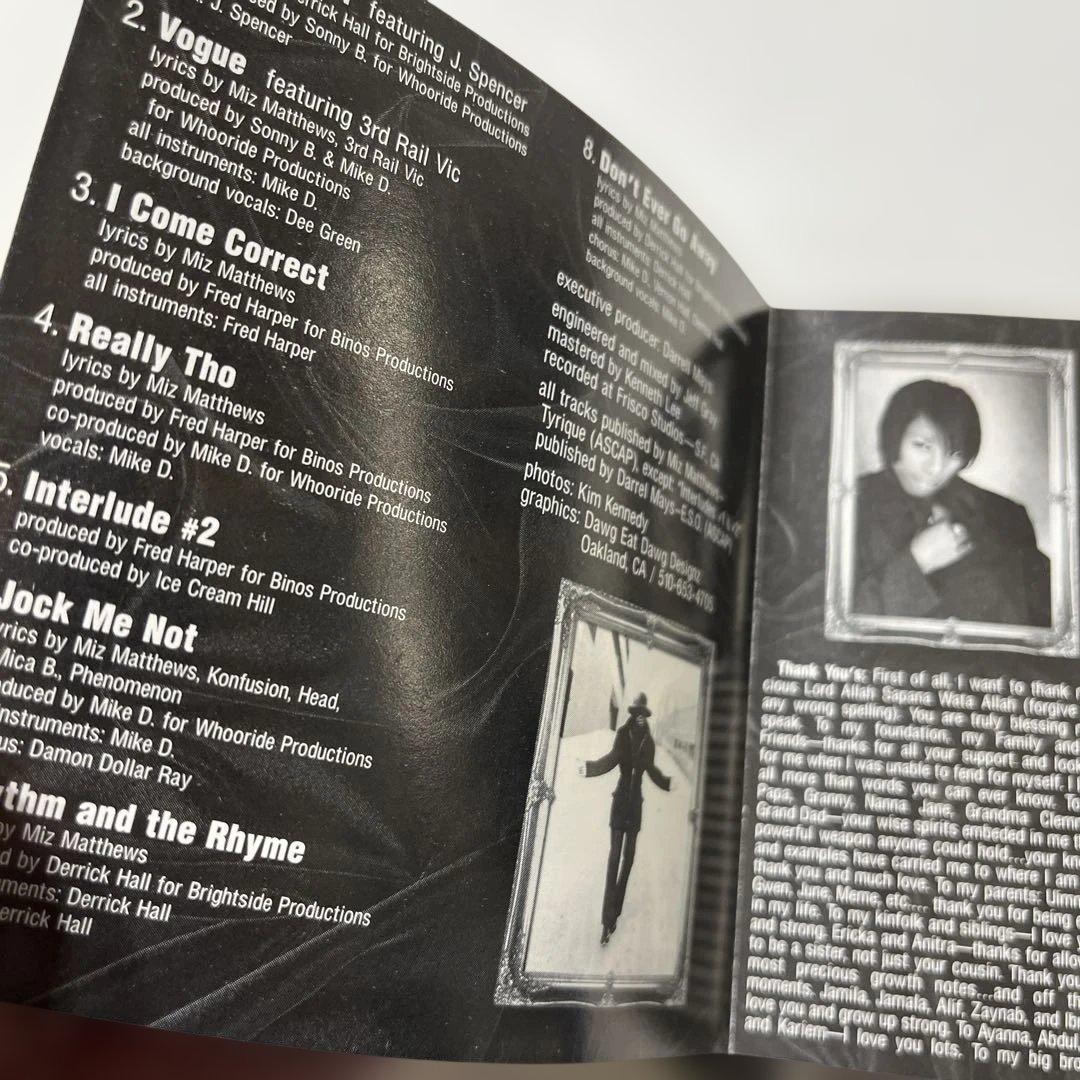 洋楽 MIZ MATTHEWS / LIVIN' THE LIFE OF VOGUE