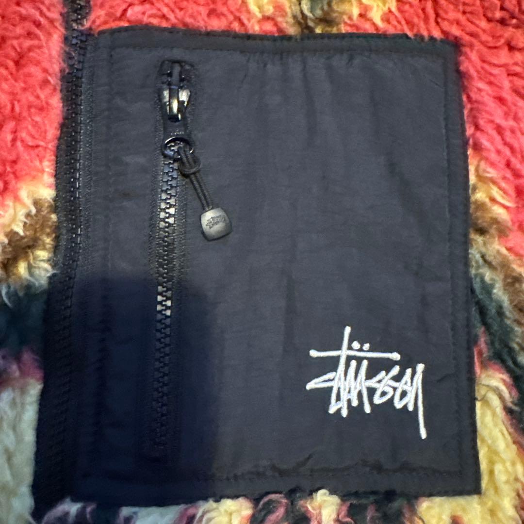 Stussy マルチカラー ベスト M