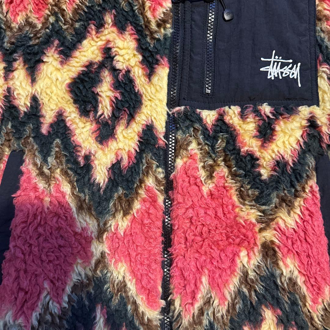 Stussy マルチカラー ベスト M