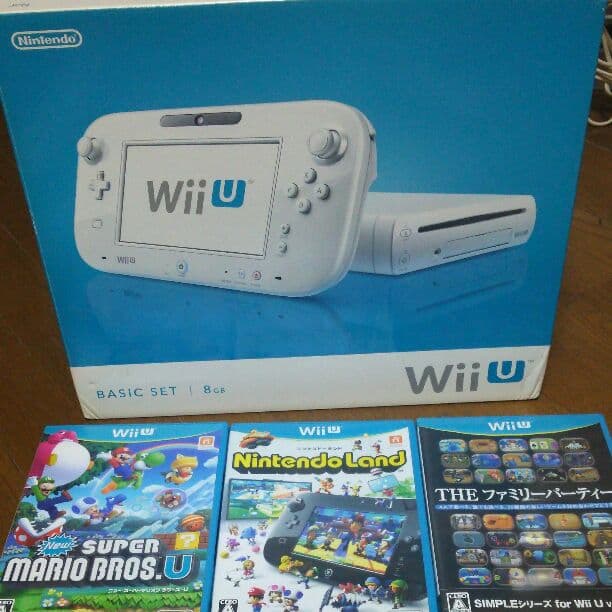 WIiU(箱あり)  ゲームソフト＆リモコン付き