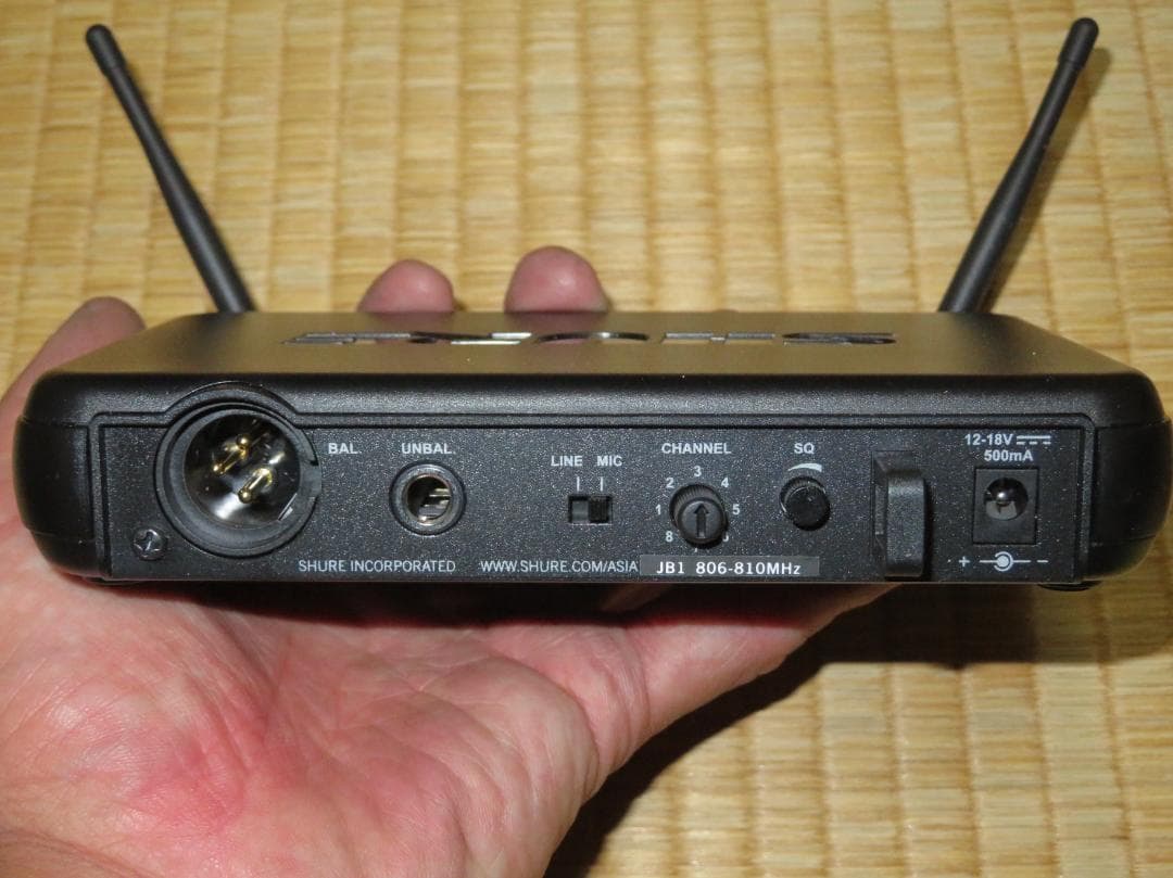 配信機器・PA機器・レコーディング機器 SHURE SVX14J/CVL-JB1