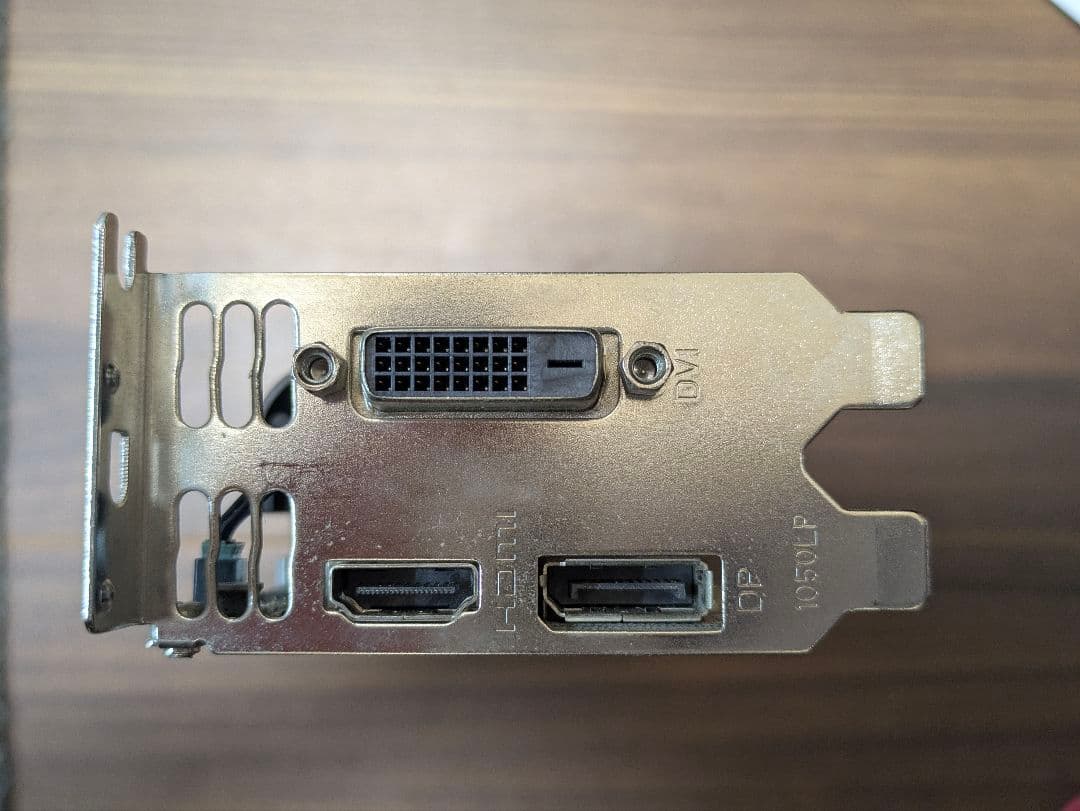msi GTX1050Ti 4GB LP 分解整備済