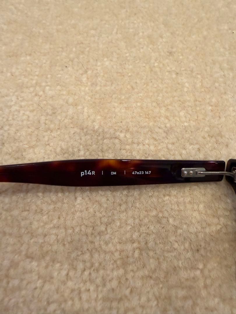 極美品　EYEVAN E5 p14R-E ベッコウ柄サングラス　芸能人着用モデル