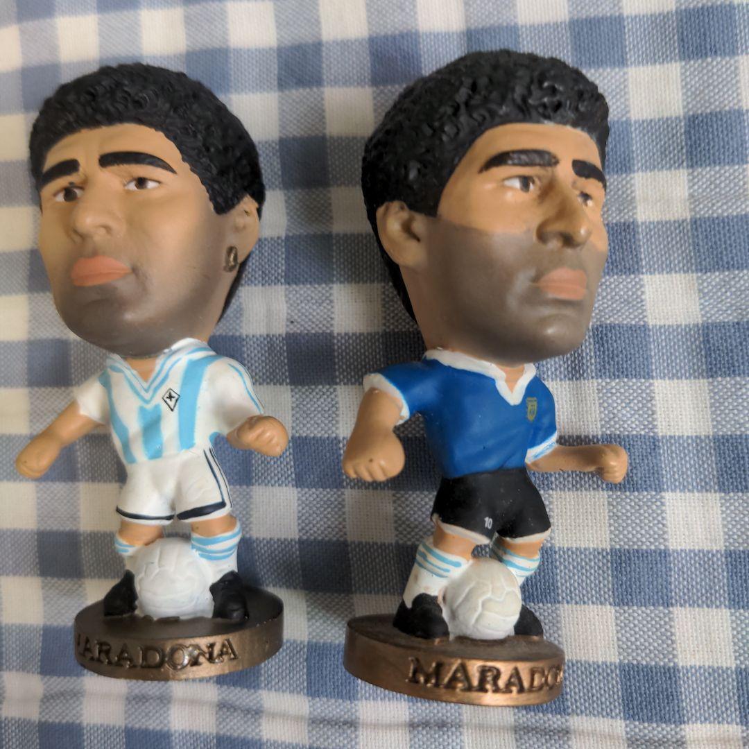 マラドーナ フィギュアセット 3体 キーホルダー付き
