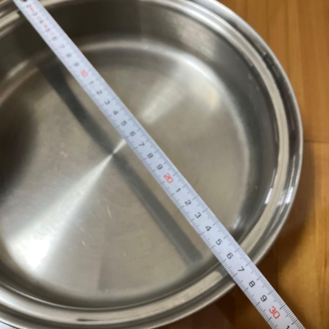 本日中値下げAmway アムウェイ　クイーンクック　大フライパン　蓋付　ふた付