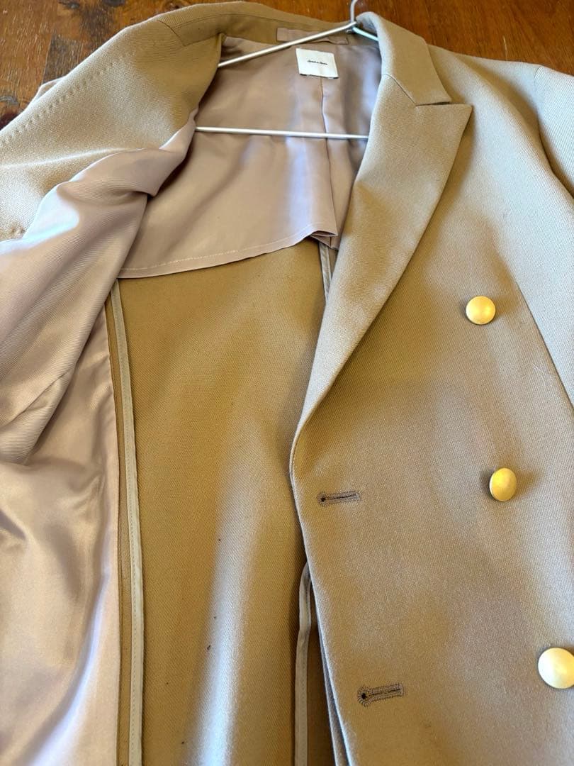 スピック＆スパン　ダブルブレストジャケット 38サイズ　金ボタン