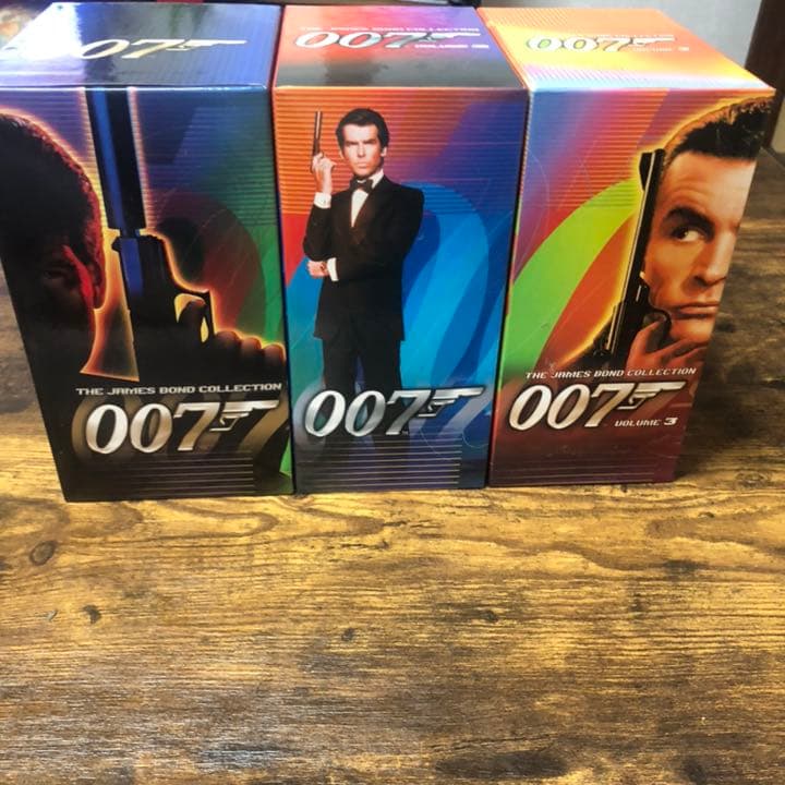 007 DVD コレクターズBOX 1〜3