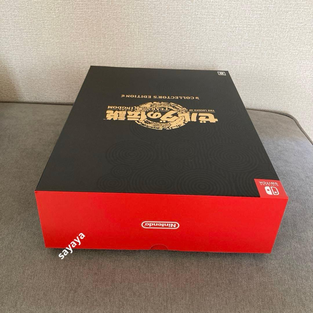 【匿名配送】ゼルダの伝説　ティアーズ　オブ　ザ　キングダム 限定版、アミーボ