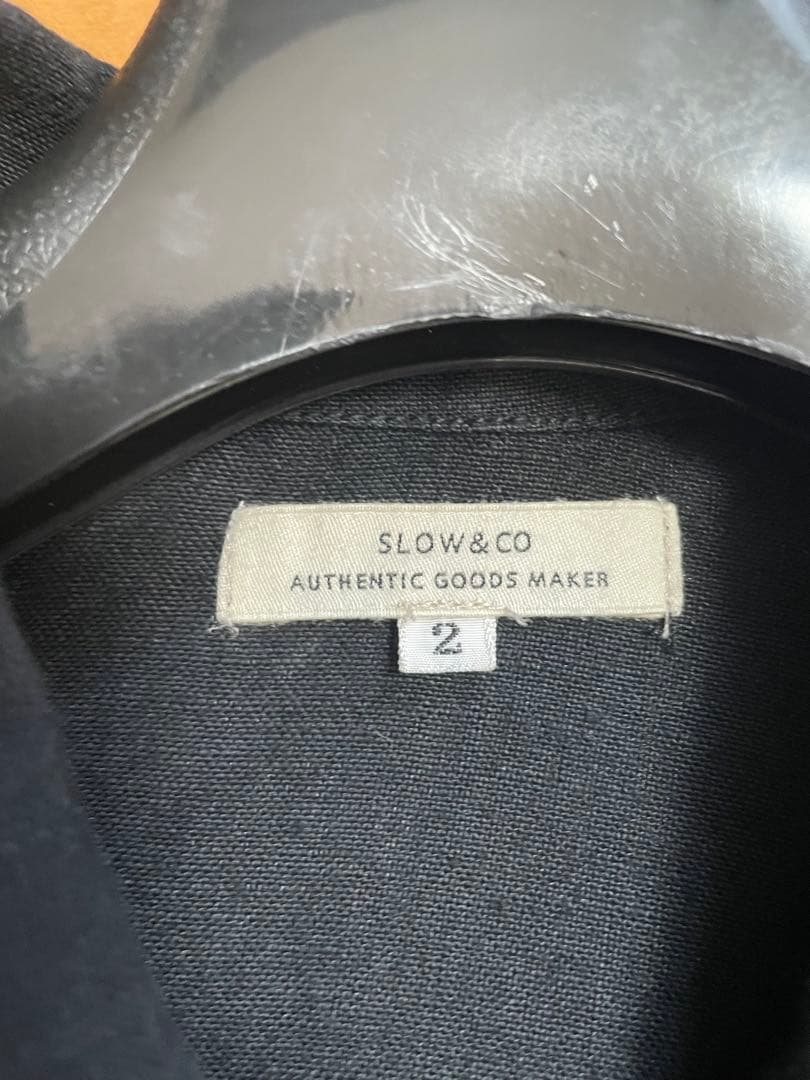 slow リネンジャケット