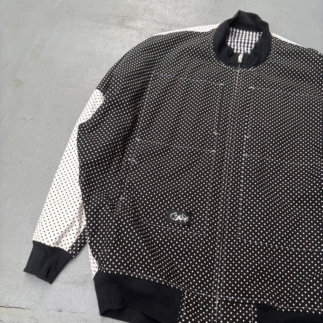 comme des garçons ポルカドット　リバーシブル　ジャケット　名作