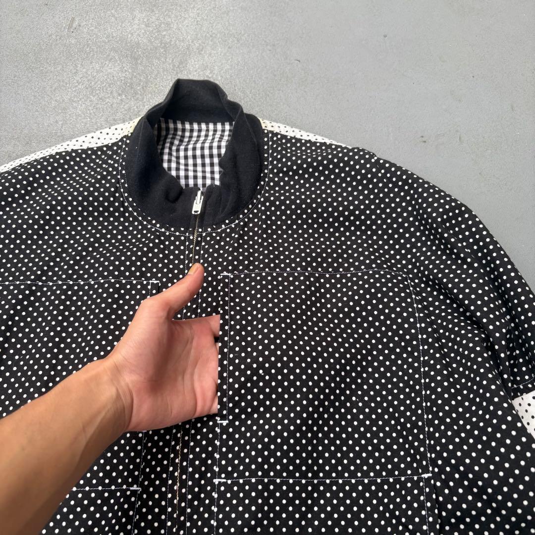 comme des garçons ポルカドット　リバーシブル　ジャケット　名作