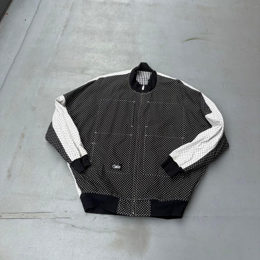 comme des garçons ポルカドット　リバーシブル　ジャケット　名作