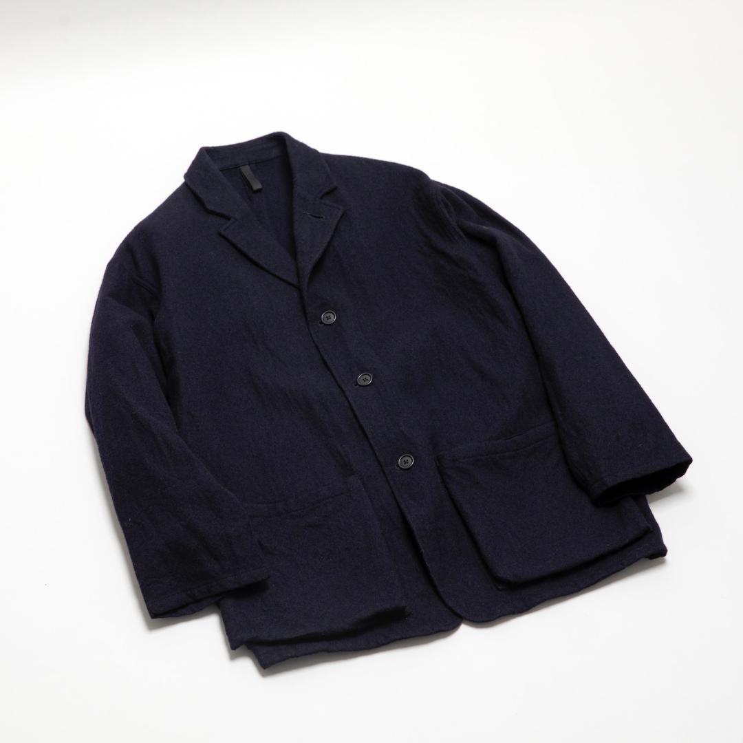 ERA. イーラ SHUKUJU WOOL AWAI JACKET 縮絨 M